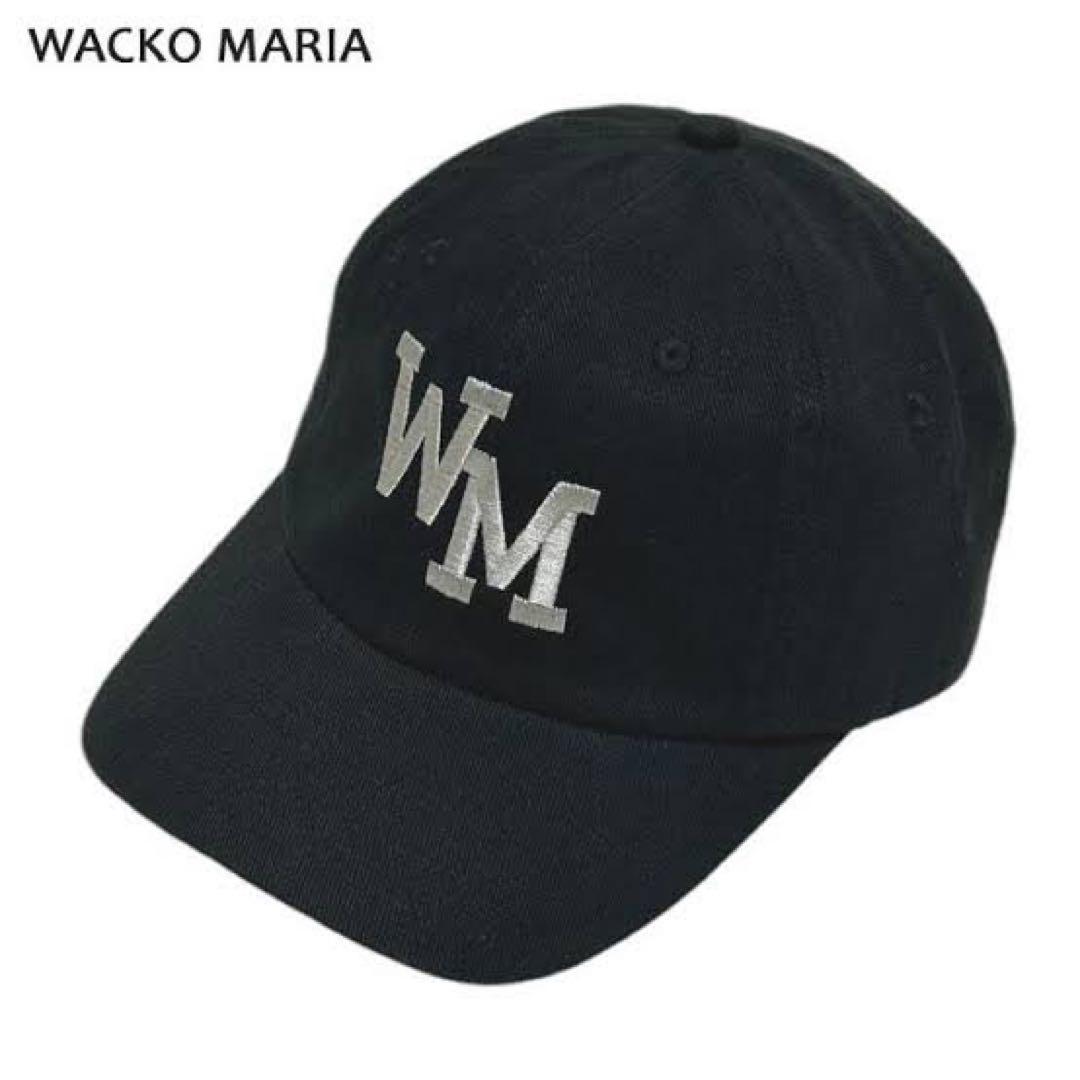 WACKO MARIA WMロゴ ブラックキャップ