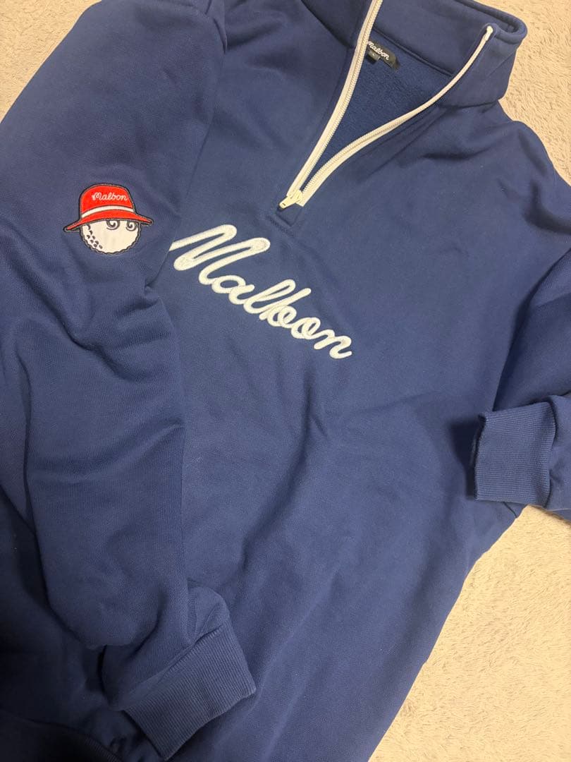 Malbon Golf COLLEGIATE SWEATSHIRT サイズL