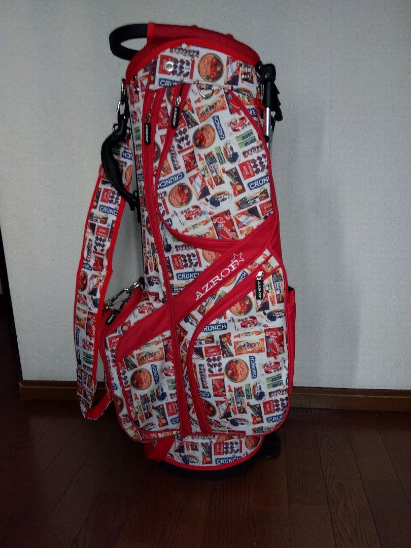 アズロフ　スタンド式キャディーバッグ
