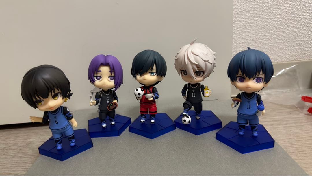 【開封済み】ブルーロック　ねんどろいど　6体セット　冴のみ未開封