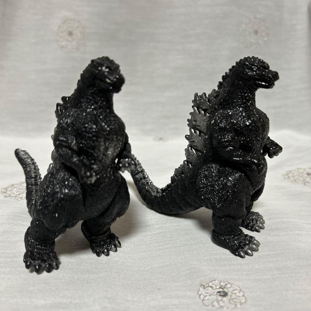 ゴジラ　ソフビ　フィギュア　ゴジラ倶楽部　指人形　まとめ売り　レトロ