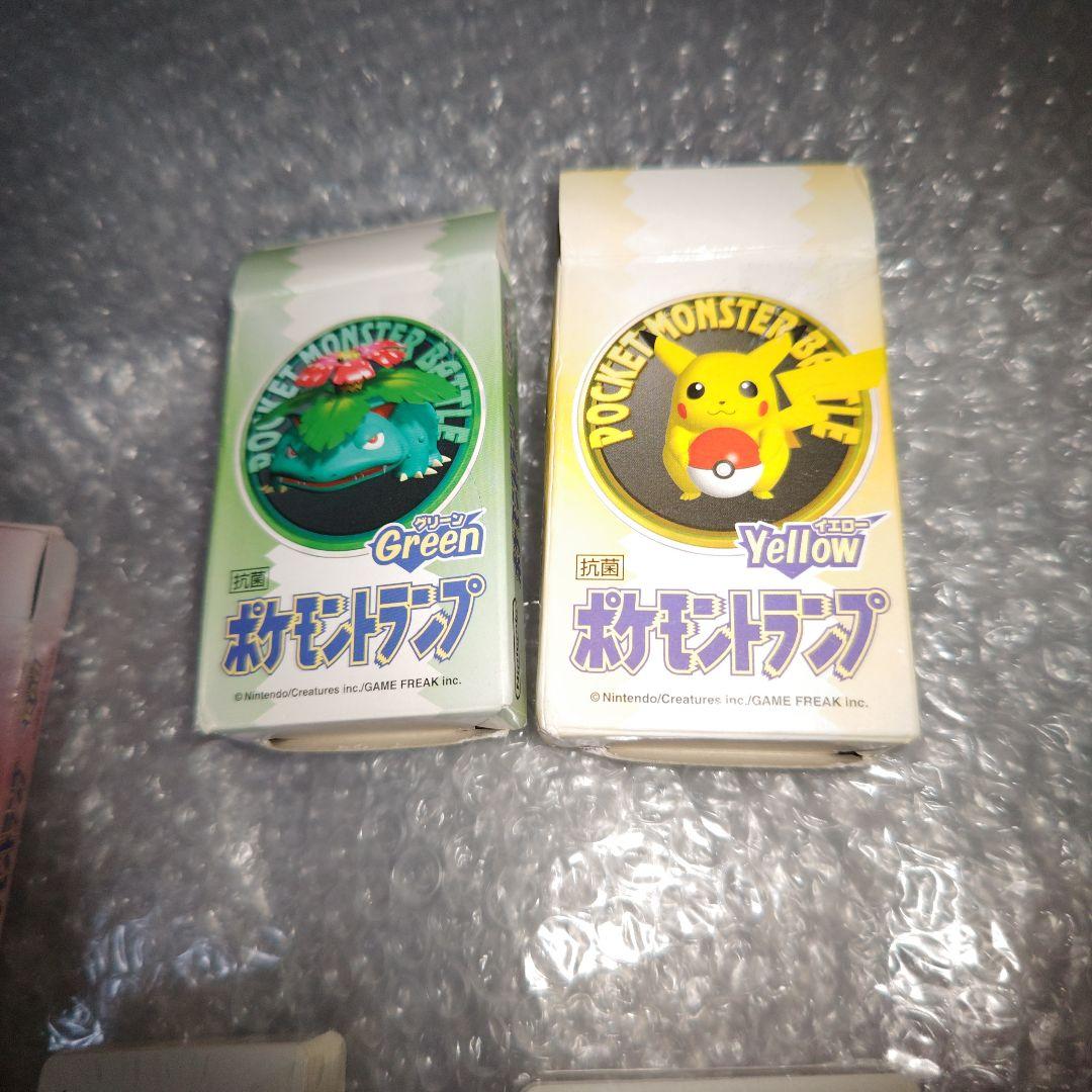 ポケットモンスター　トランプ　ポケモン　4種　未使用　現状品