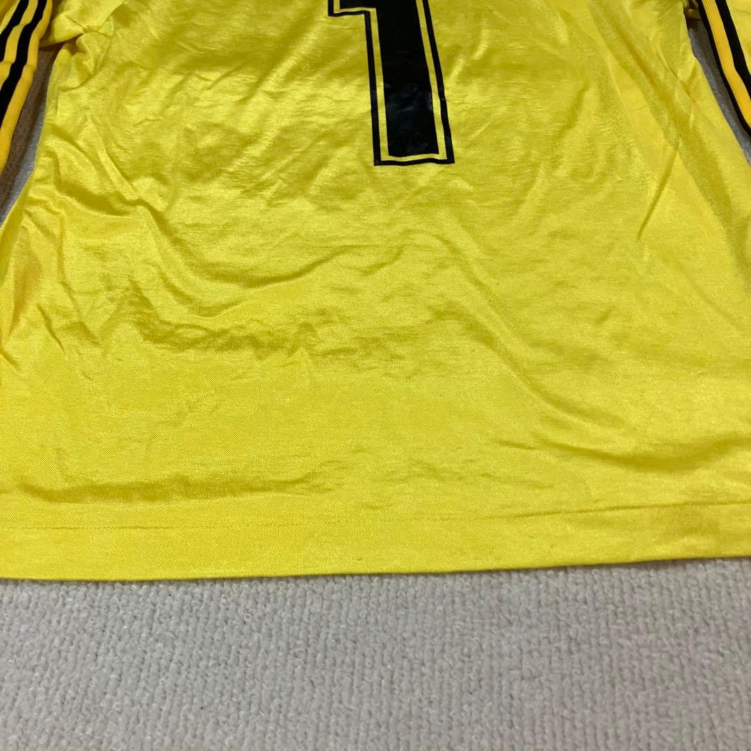 【90s】adidasヴィンテージGKユニフォーム　O あいみょん　1番　マツダ