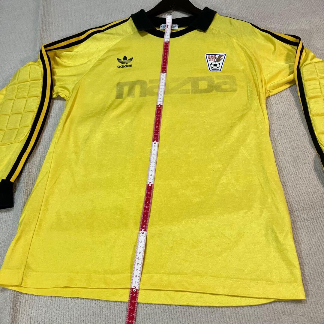 【90s】adidasヴィンテージGKユニフォーム　O あいみょん　1番　マツダ