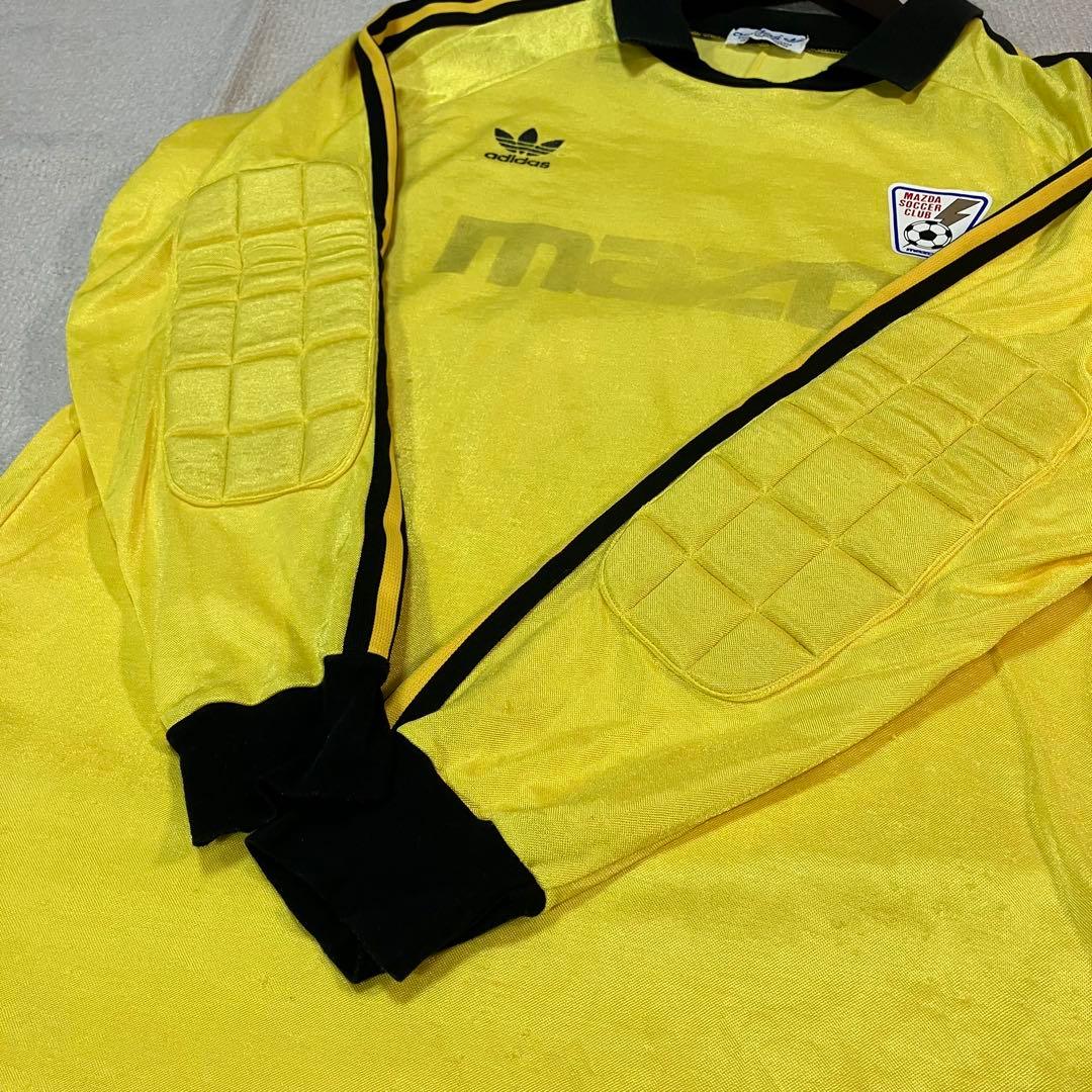 【90s】adidasヴィンテージGKユニフォーム　O あいみょん　1番　マツダ