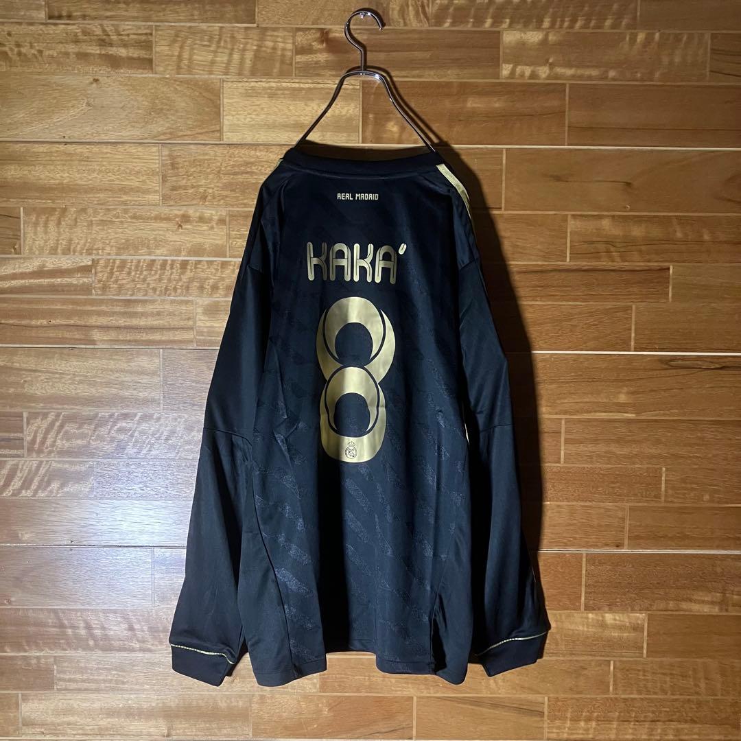【タグ付き】　カカ　レアル　アウェー　ユニフォーム　8 BWIN 黒　金　4XO