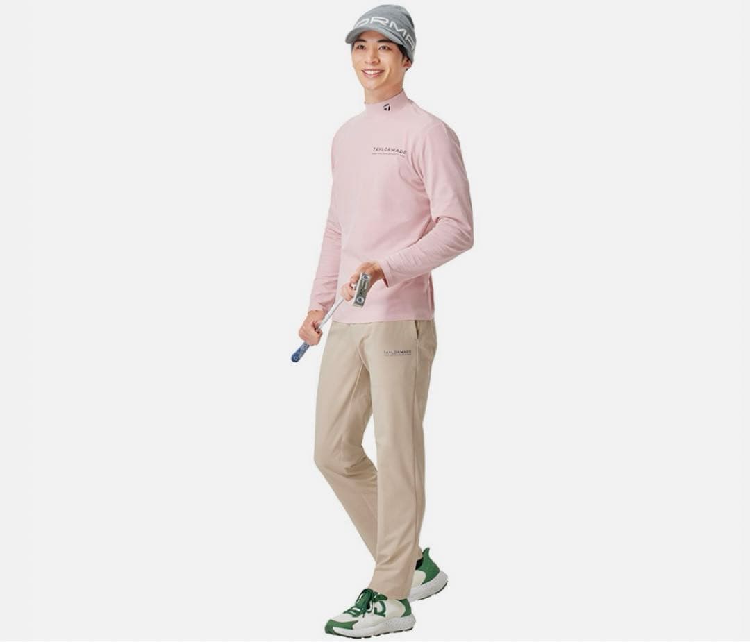 テーラーメイド ブラッシュドパンツ ベージュ