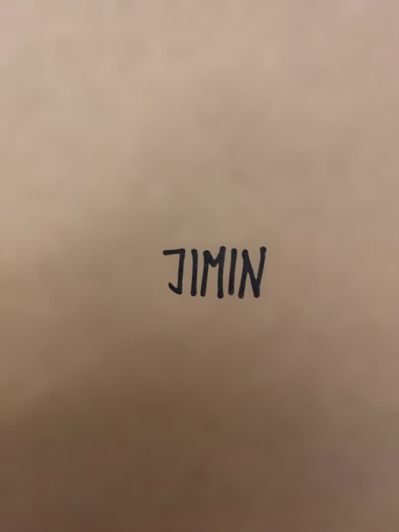 アーティストメイド　BTS JIMIN WITH YOU HOODIE