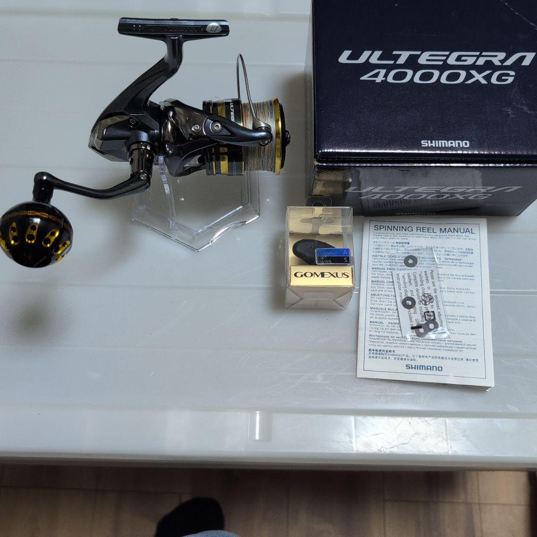 【1シーズン使用】シマノSHIMANO ULTEGRA 4000XG ゴメクサス