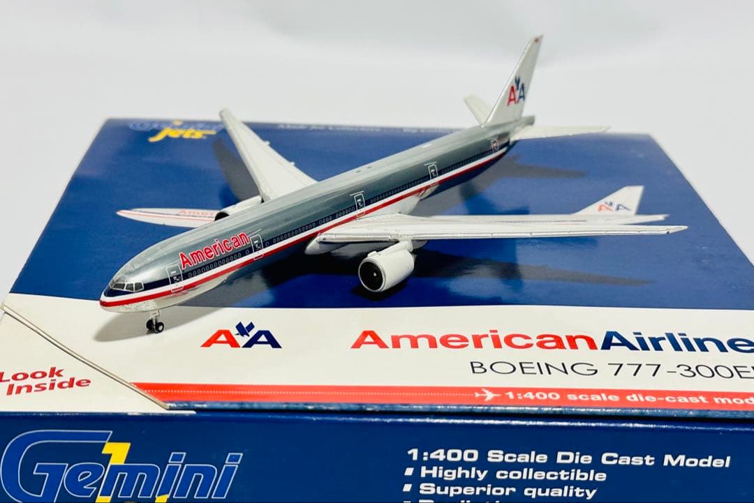 航空機・ヘリコプター Gemini 1/400 777-300ER American Airlines