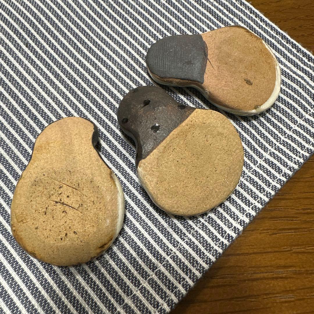 陶房火風水　箸置き3つ