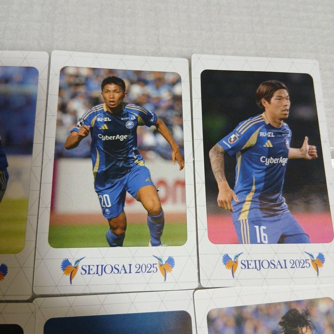 SEIJOSAI 2025 サッカー選手 コレクションシール12枚セット