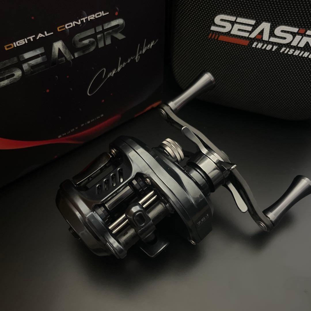 DC搭載 Seasar dc round pro ベイトフィネス　ベイトリール左