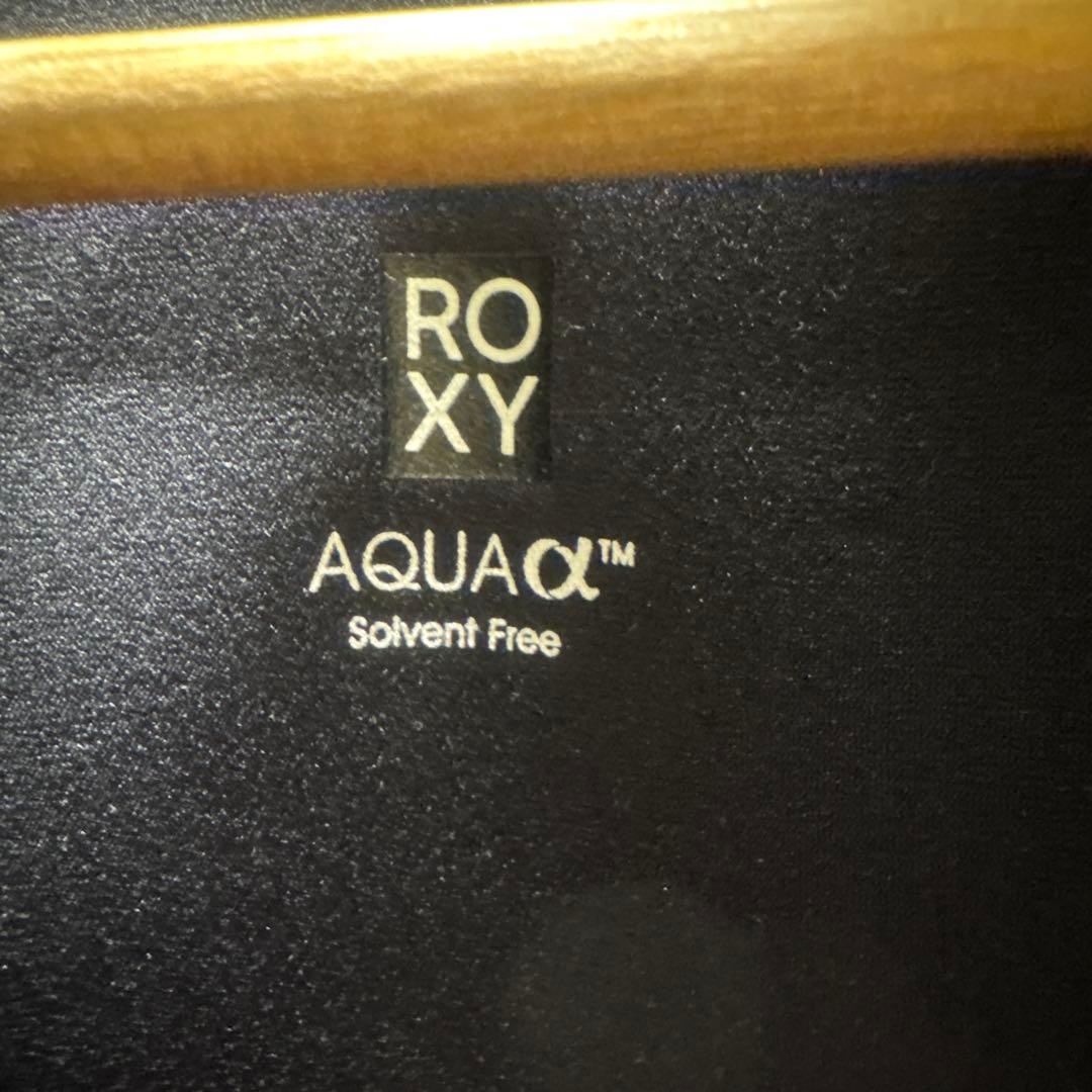 roxy フルジップ長袖ウェットスーツ グレー・ブラック