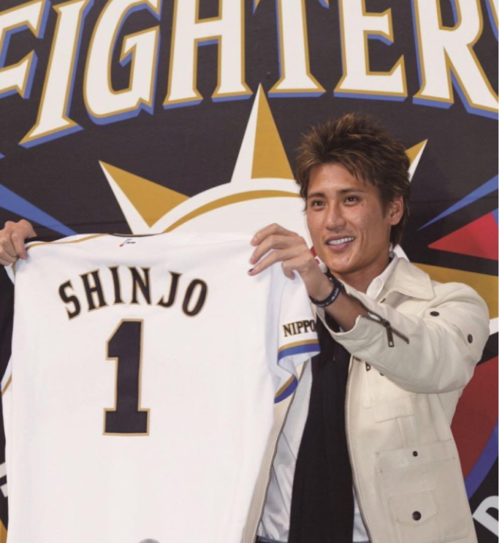 最終！SHINJO レプリカユニフォーム 新庄剛志 送料込 日ハム Mサイズ