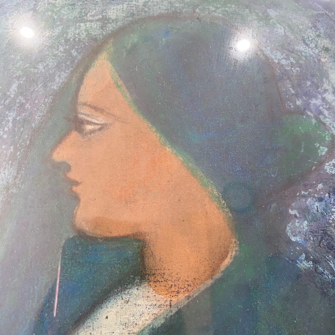 抽象的な女性の肖像画
