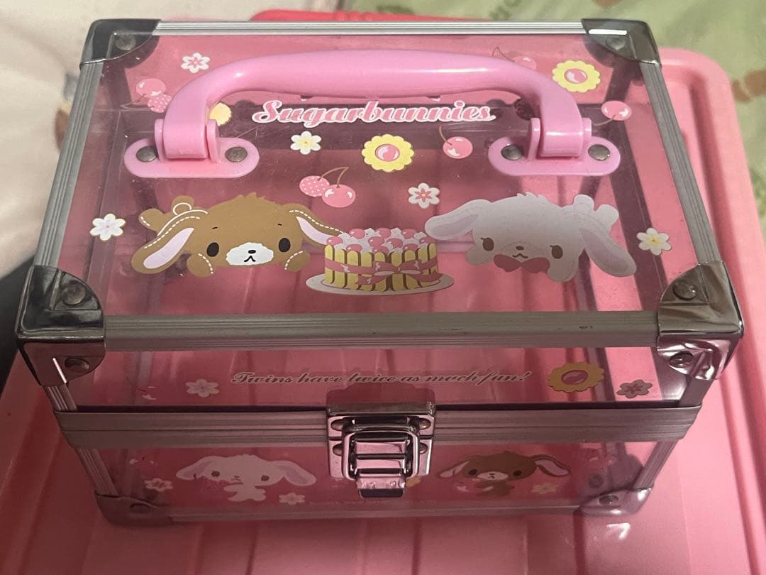 平成レトロ サンリオ収納ボックスおまとめ シュガーバニーズ キティー うさはな