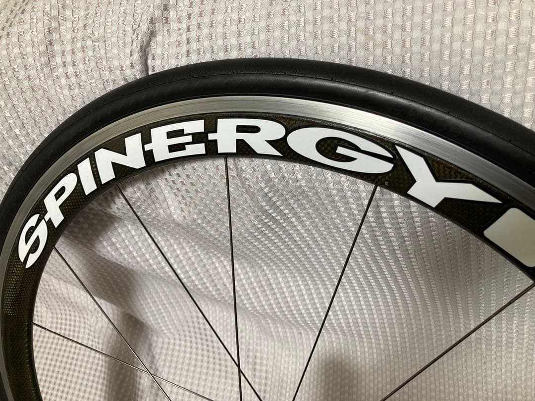 スピナジー ステルス カーボン SS クリンチャー ホイール シマノ 10速