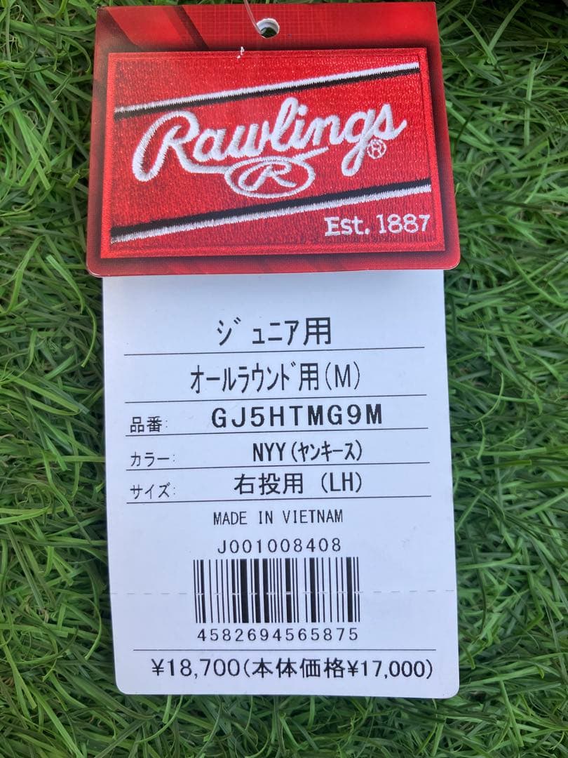 ローリングス　Rawlings 軟式　少年　グローブ　グラブ