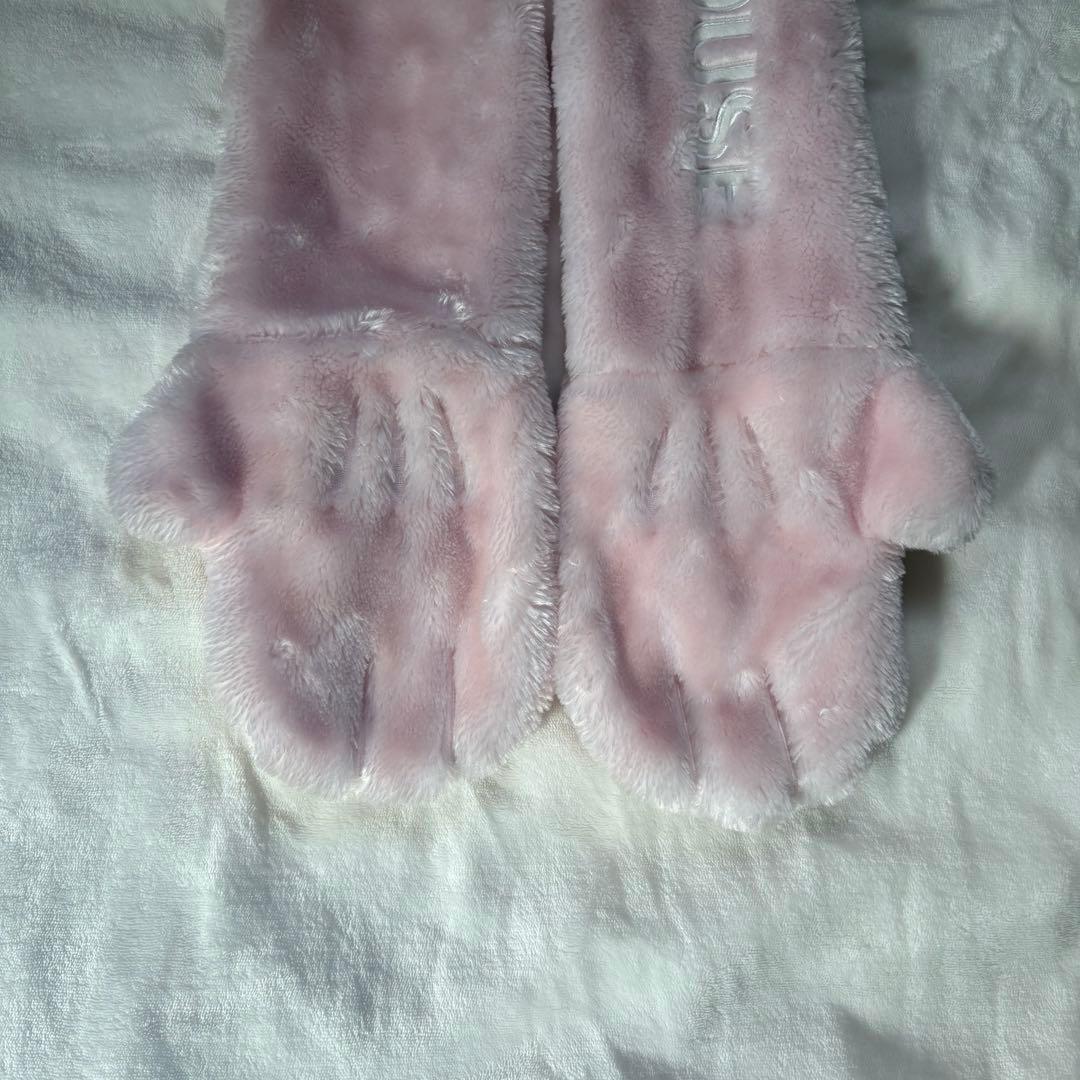 ディズニー ピンク マフラーキャップ ミニー
