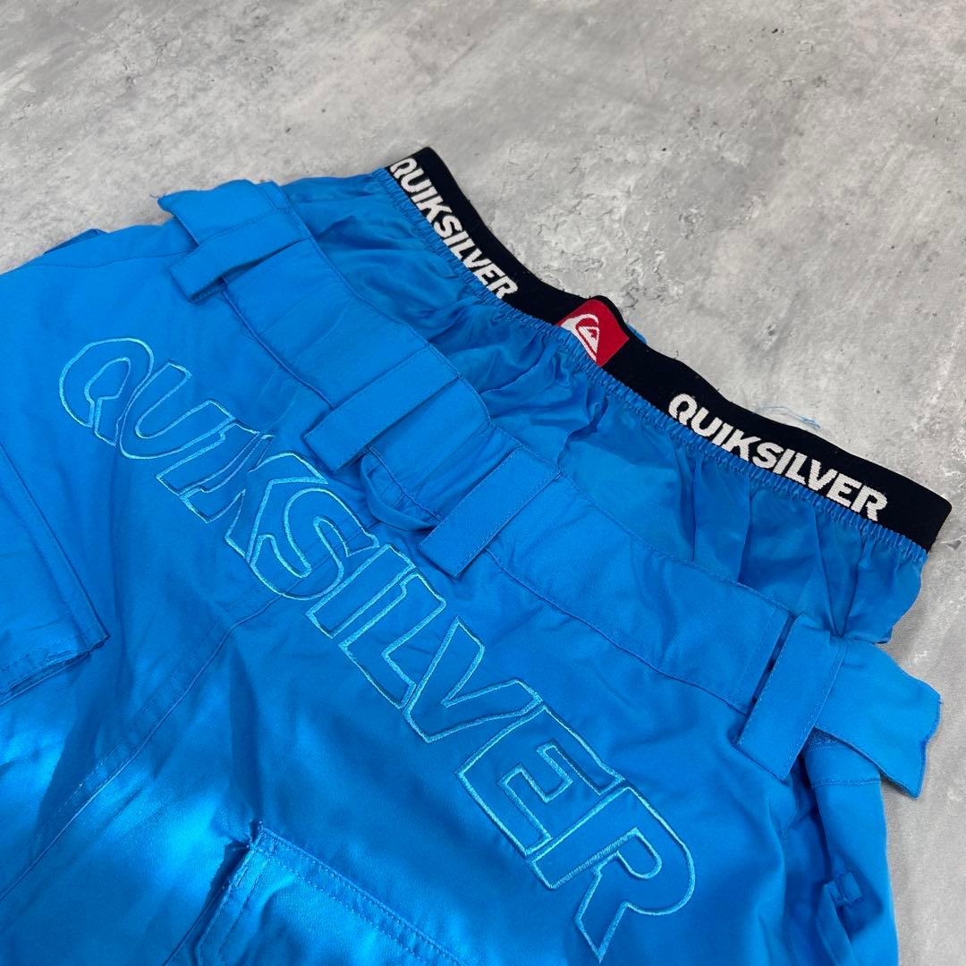 A802【美品】スノボウェア 上下セット QUIKSILVER DASEVEN