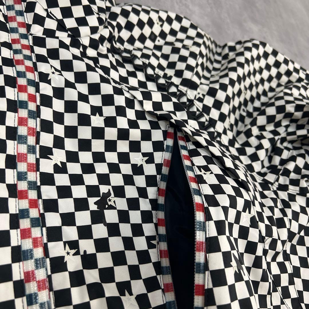 A802【美品】スノボウェア 上下セット QUIKSILVER DASEVEN