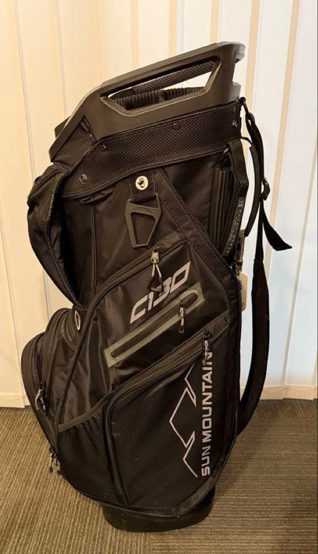 SUN MOUNTAIN C130 ブラック キャディバッグ