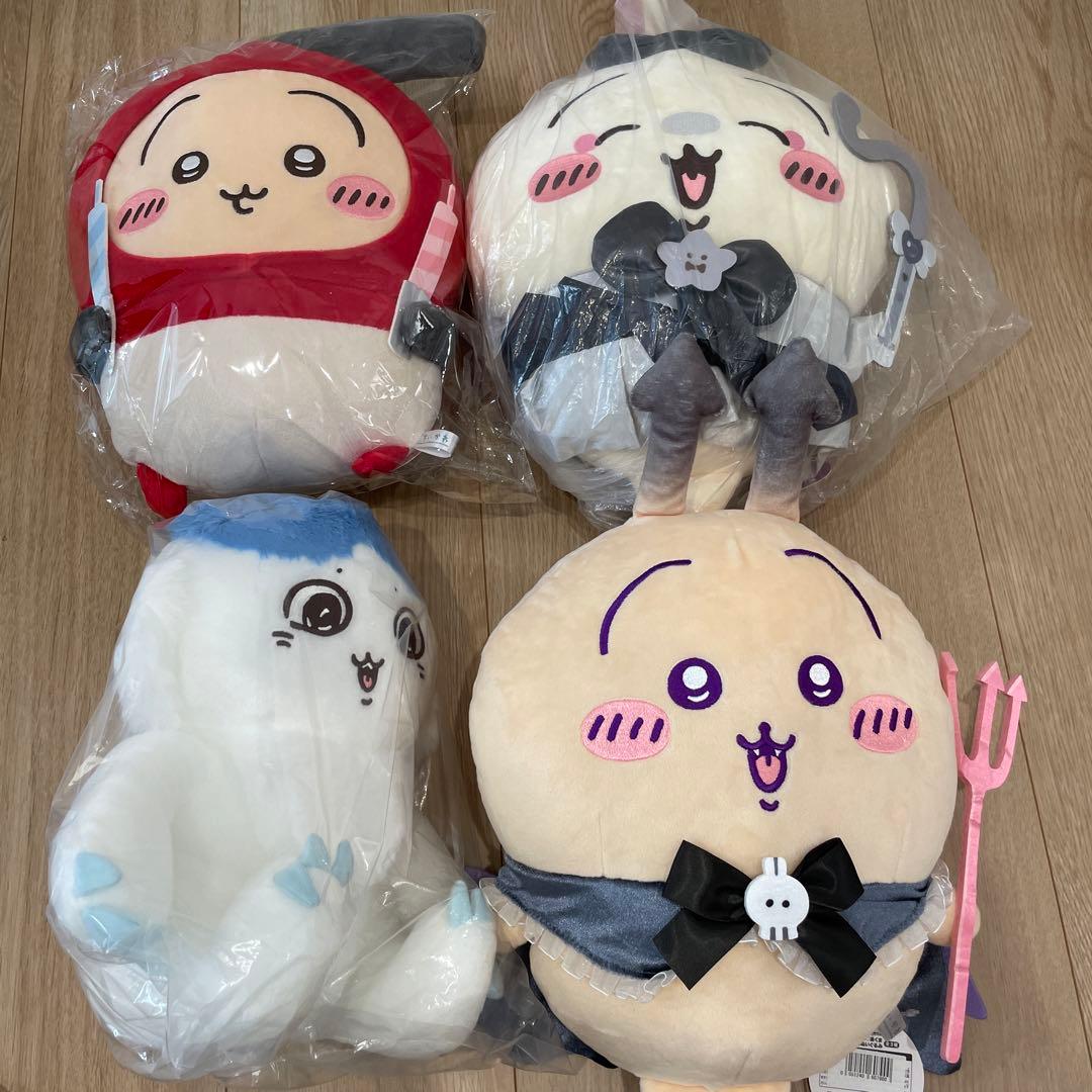 ちいかわ ３ボックス付き収納ケース ぬいぐるみまとめ売り 誕生日 てんし♡あくま