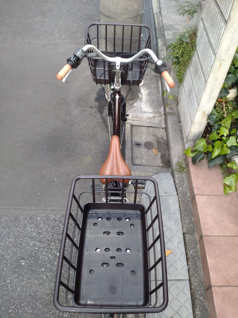 配送可★直接引渡可★カスタム【フロンティア】電動アシスト自転車★子供乗可★充電器