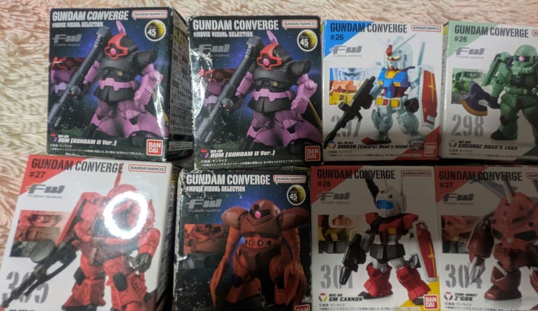 GUNDAM　CONVERGE　ガンダムコンバージ　セット売り