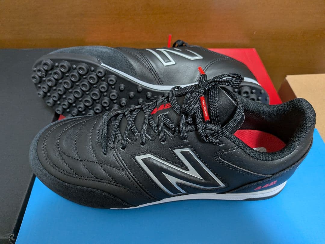New Balance サッカーシューズ ブラック 日本製