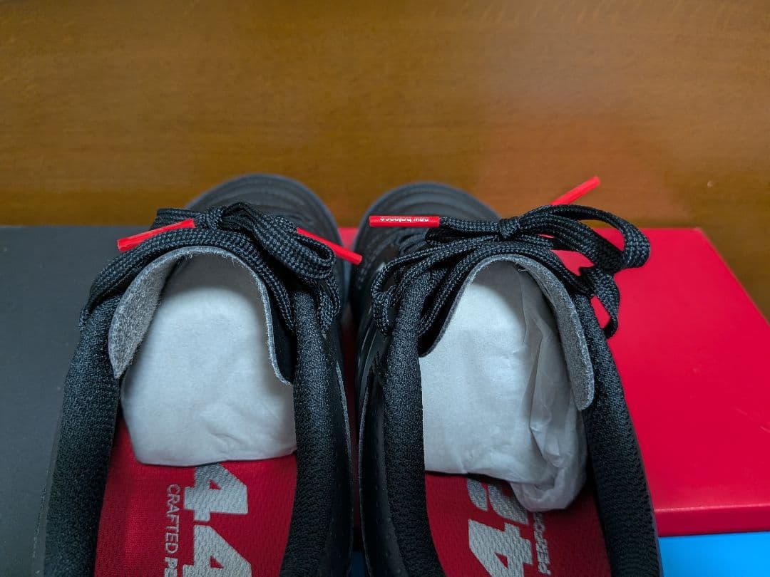 New Balance サッカーシューズ ブラック 日本製