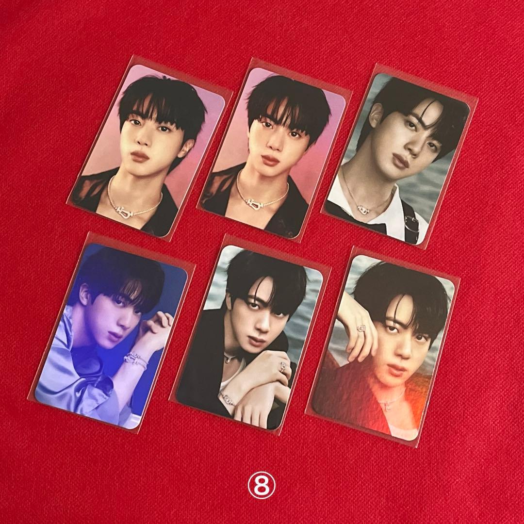 BTS ロングステッカー・ブックマーク・ホログラム両面フォトカード♡Jin