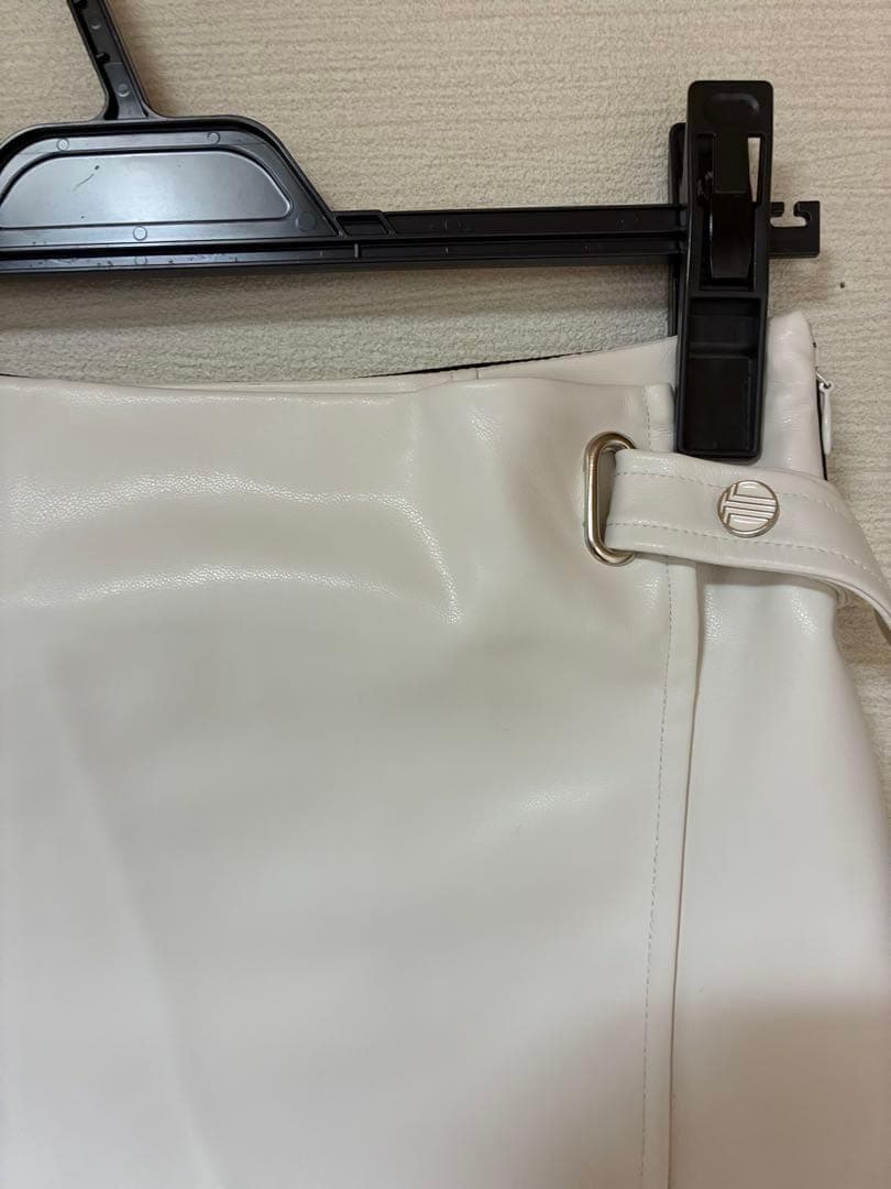 在庫処分❣LANVIN BLANCゴルフミニスカート・インナーパンツ付　白　M