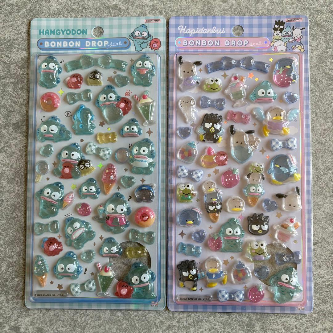 【正規品】ボンボンドロップ♪第二弾♪シール6点セット♪箱に入れて発送♪