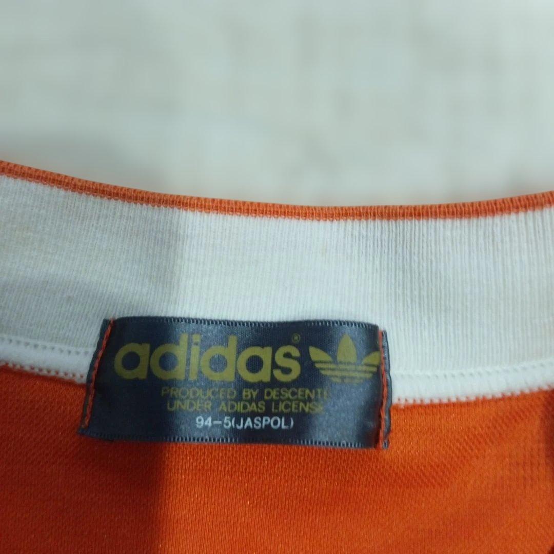 adidas オレンジ サッカーシャツ 24Мサイズ