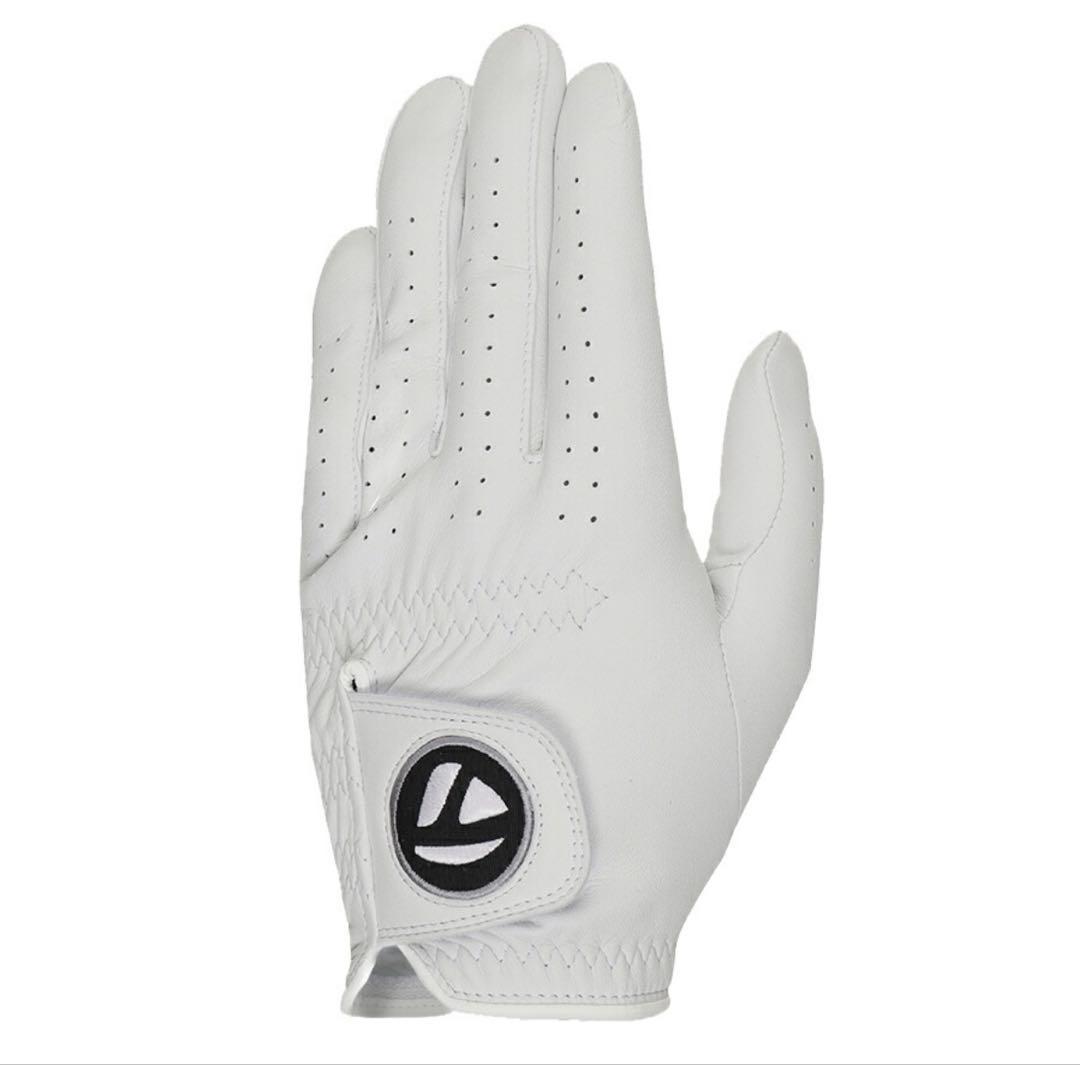 TaylorMade テーラーメイド　手袋　左手　24cm ホワイト　3個セット
