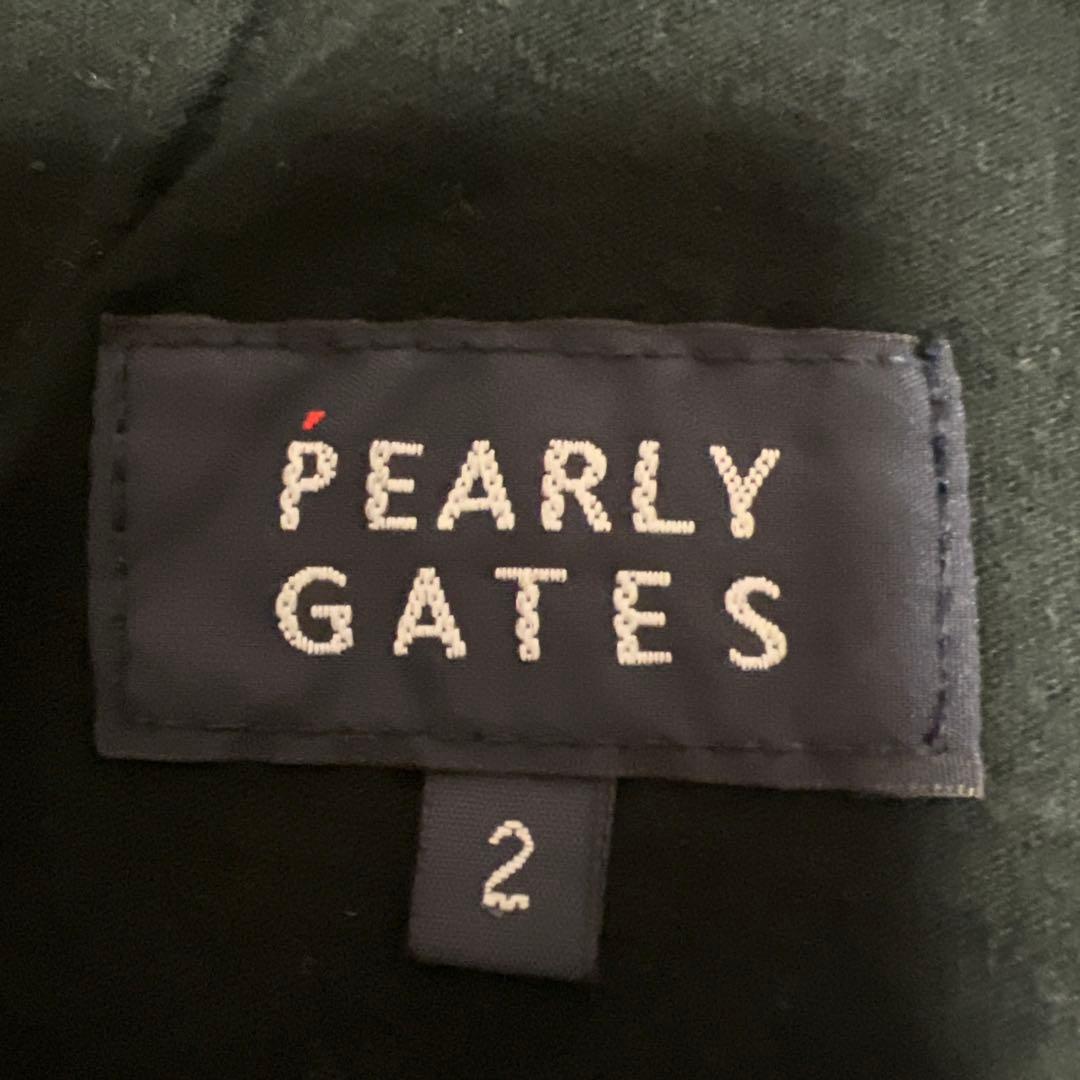 PEARLY GATES ゴルフスカート ロゴ総柄 冬用