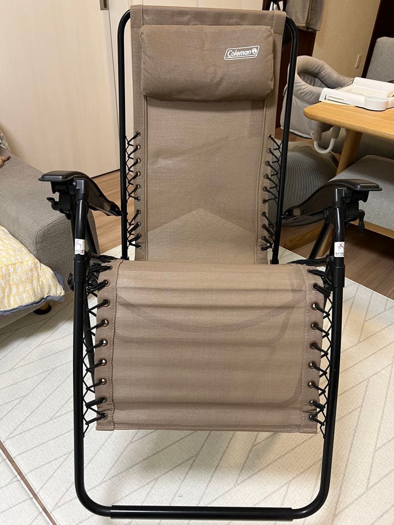 【美品】Coleman コールマン インフィニティチェア リクライニング