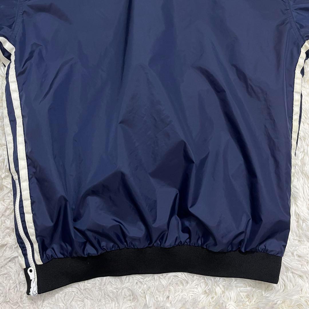 90s adidas アディダス　リバーシブル　ナイロン ピステ　国旗タグ