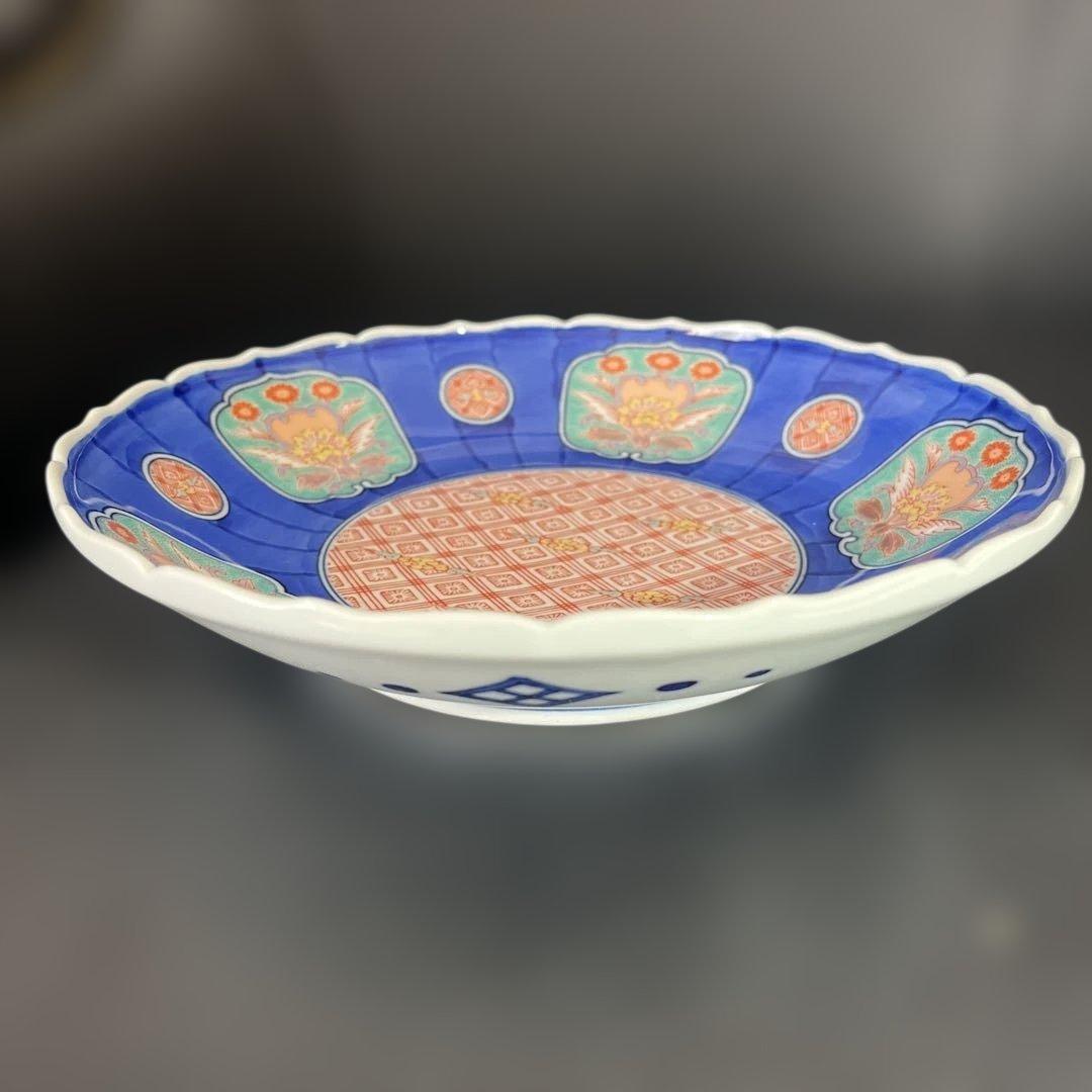特選有田焼 幸楽窯 伊万里絵付平鉢 2枚入 新品元箱