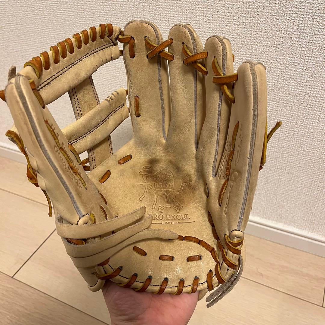 Rawlings PRO EXCEL 野球グローブ ベージュ
