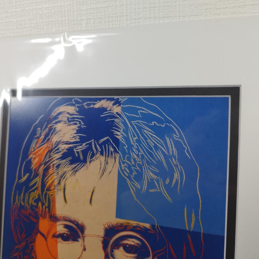 アンディ・ウォーホル ジョン・レノン リトグラフ 限定 絵画 サイン入 eq93