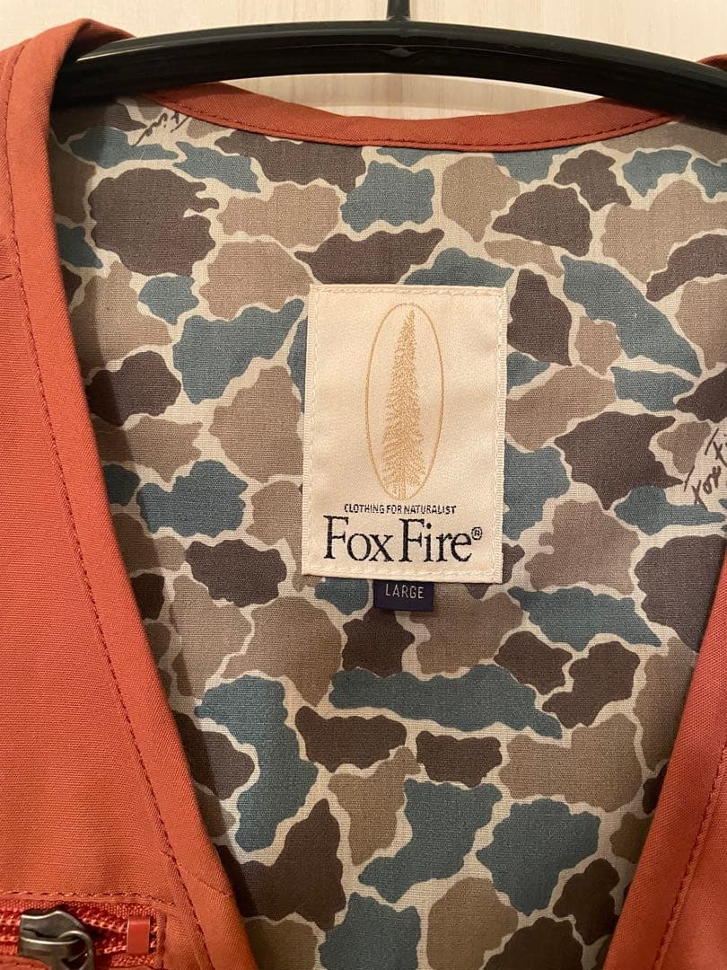 fox fire フィッシングベスト