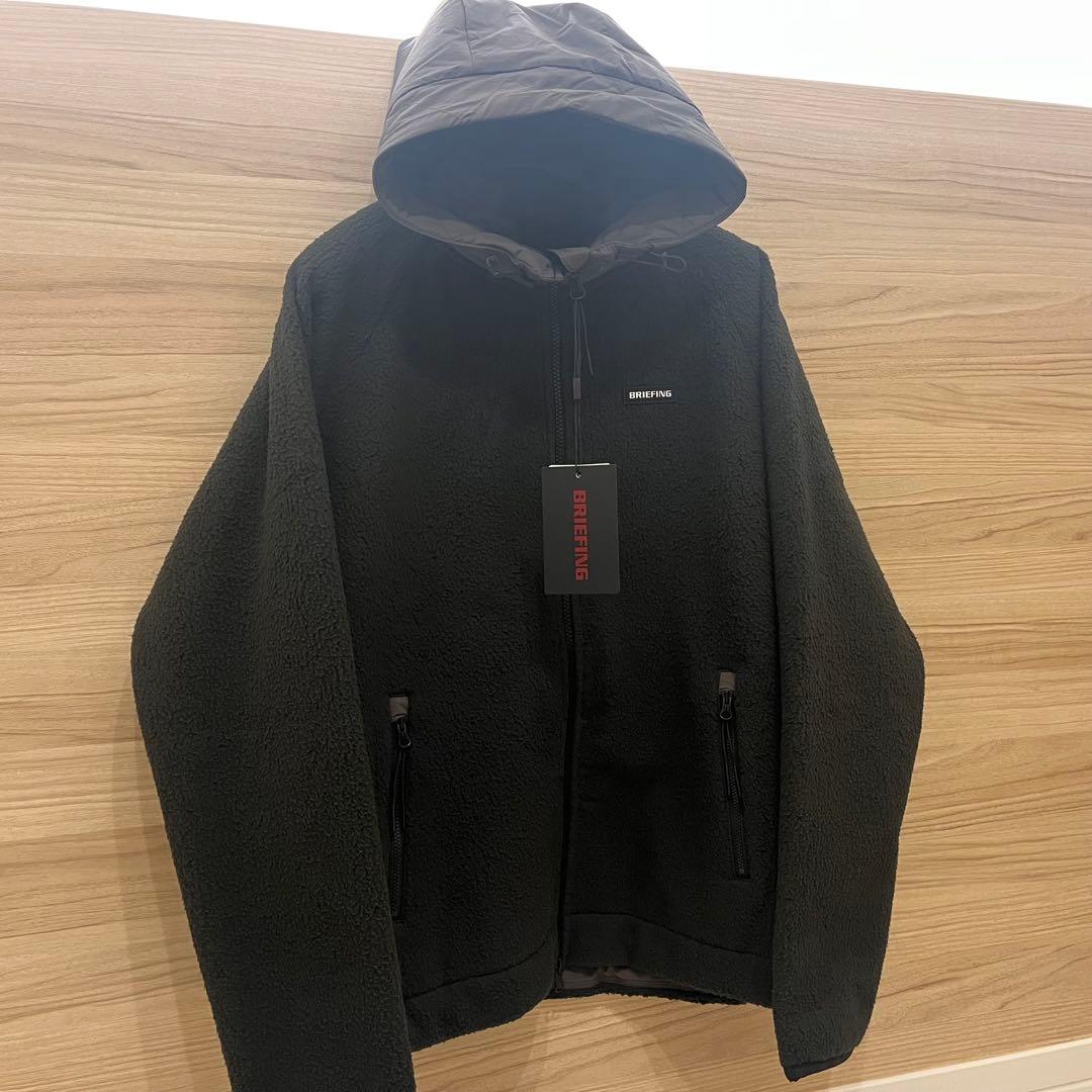 新品★49,500円 BRIEFING ボアフルジップパーカー ジャケット M
