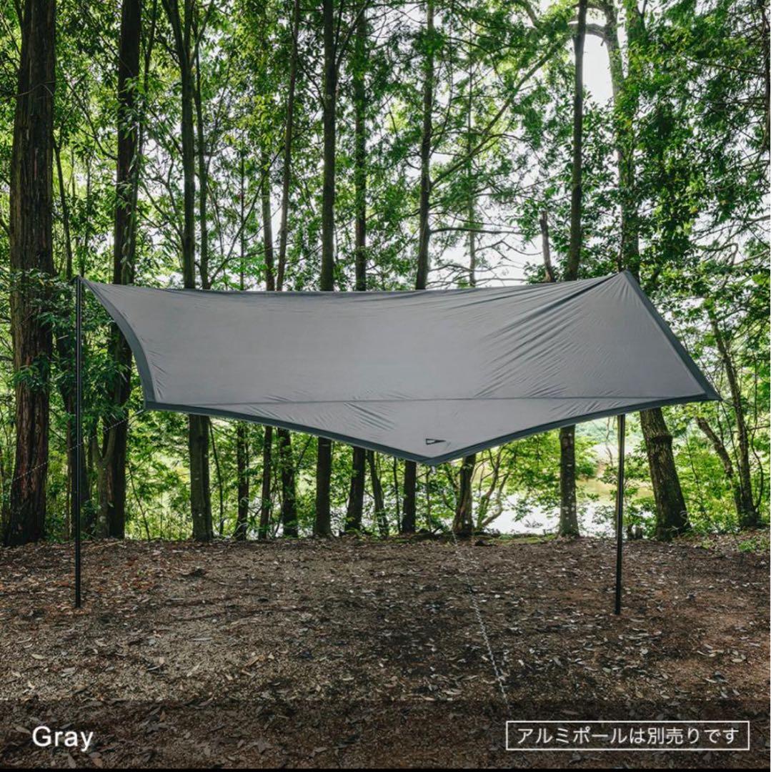 テント・タープ BROOKLYN OUTDOOR COMPANY Tarp M Gray