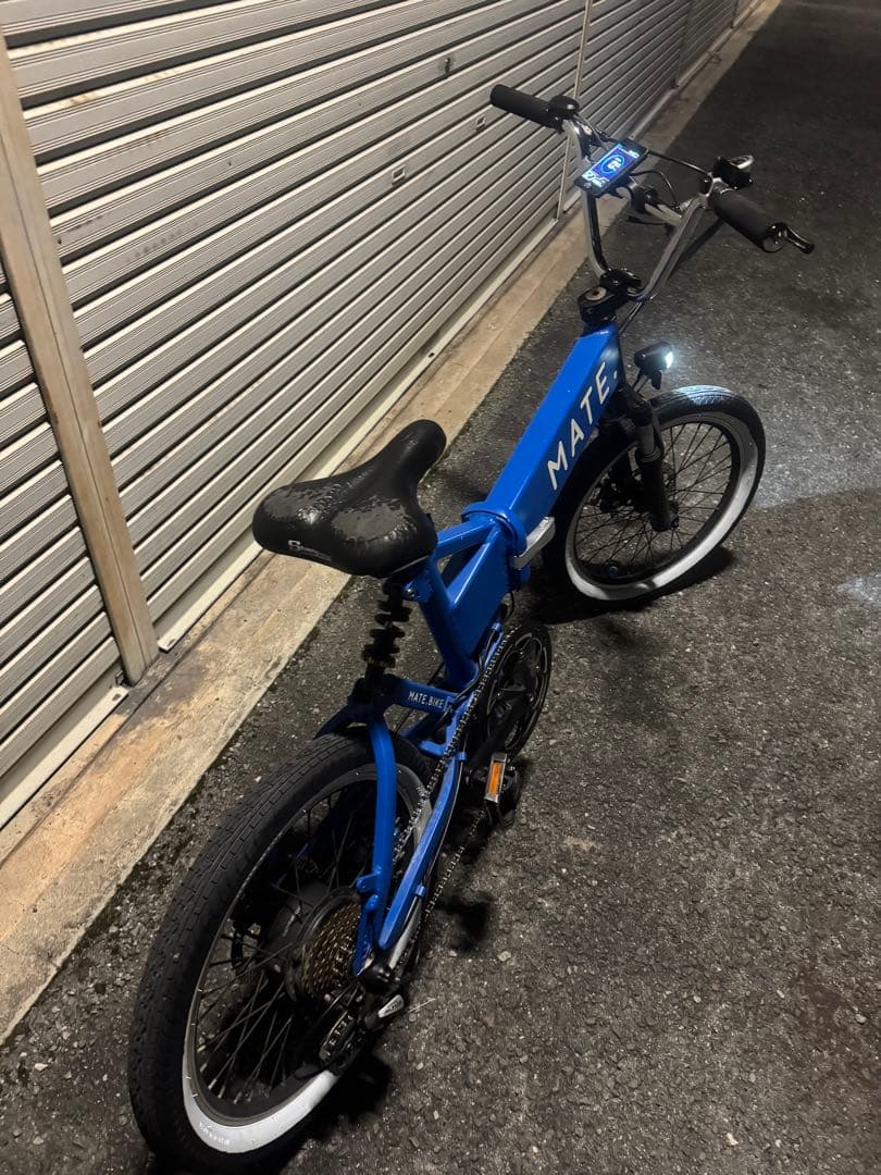 【正規 MATE CITY カスタム】電動アシスト自転車BMXハンドル 改造済