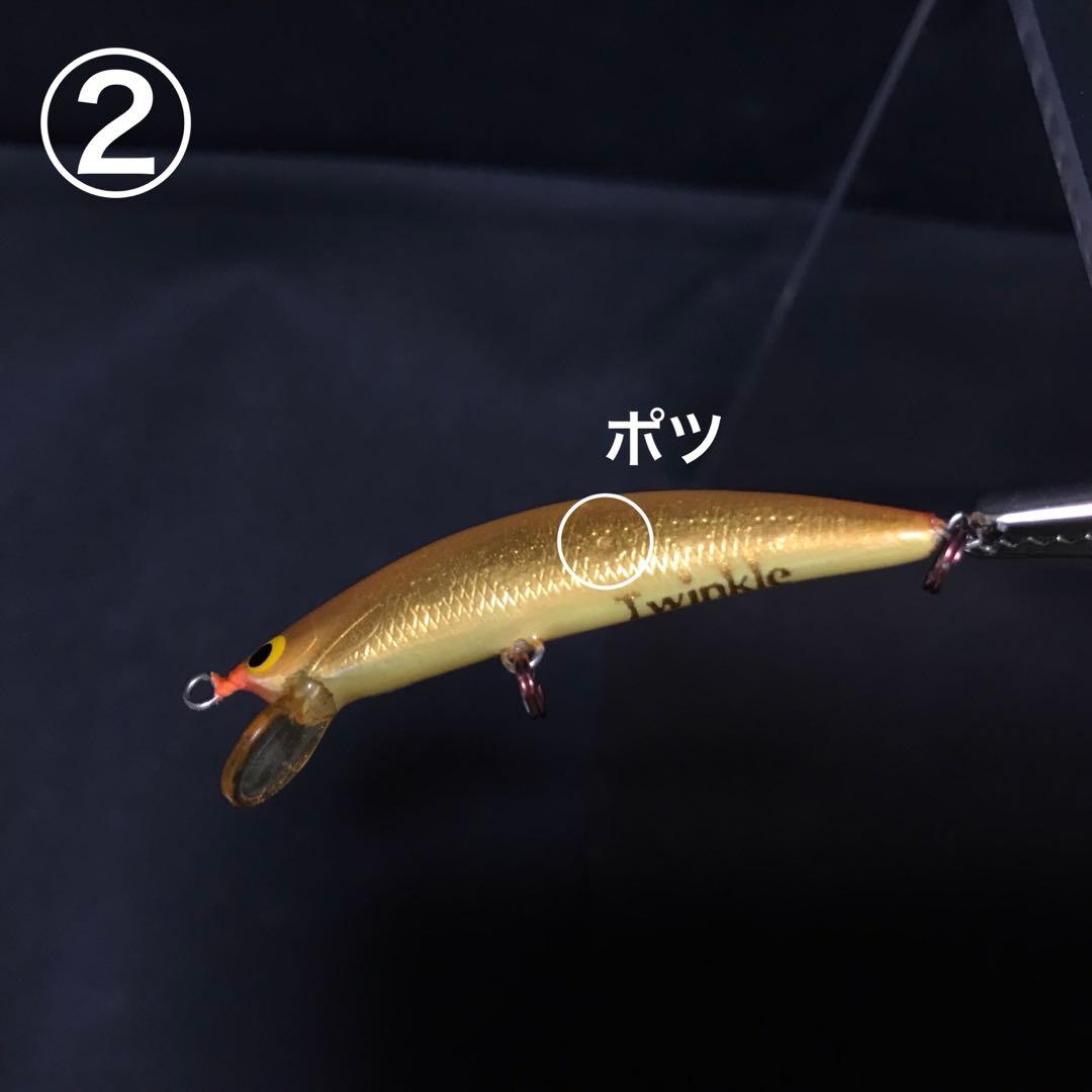 【匿名配送】タックルハウス ツインクル 4.5cmミノー 5個セット