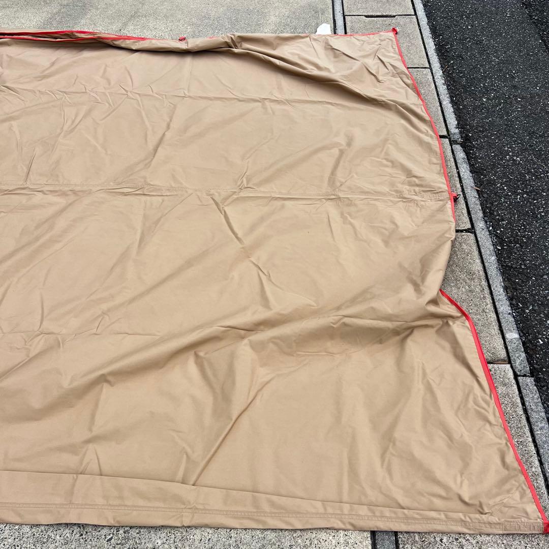 テンマクデザイン　焚火タープ　TCレクタ　難燃シート付き