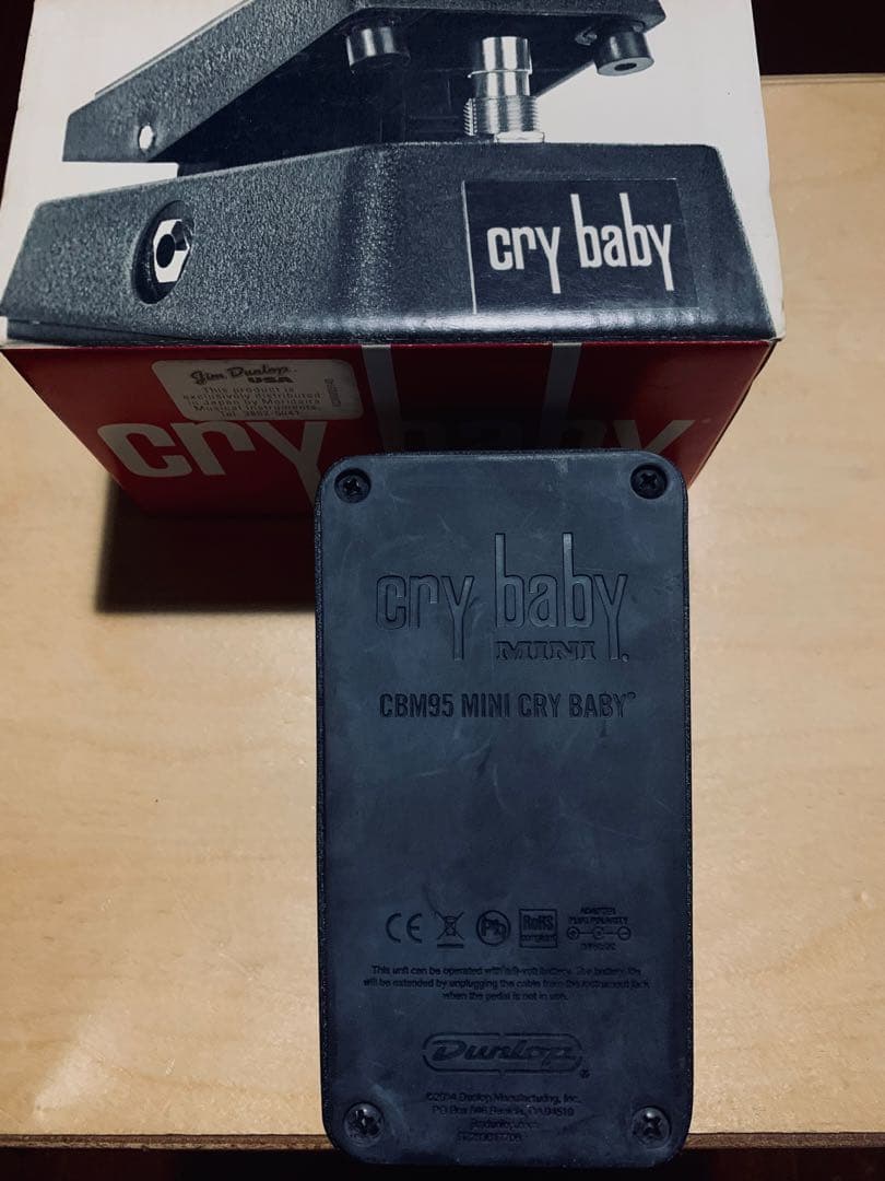 JIM DUNLOP CBM95 Crybaby Mini Wah ワウペダル
